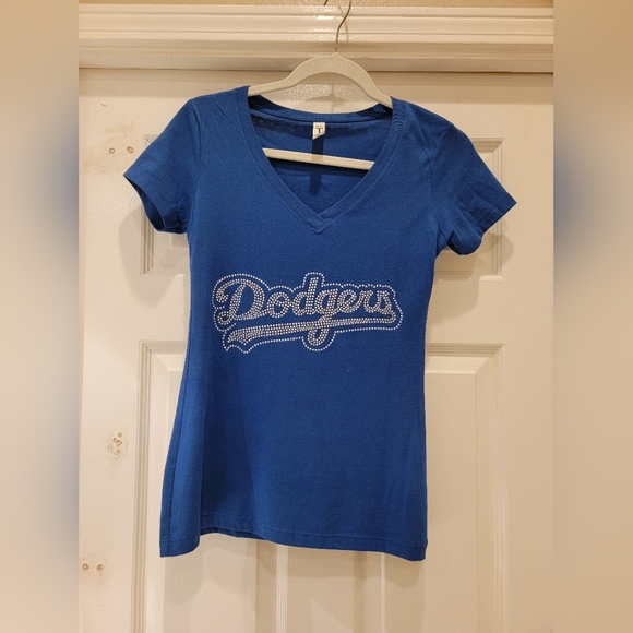 Sparkly Dodgers shirt size small - Picture 1 of 4